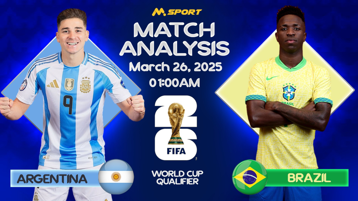 Argentina vs Brazil: Messi-Less La Albiceleste Look to Book 2026 World Cup Ticket Against Vini’s Selecao